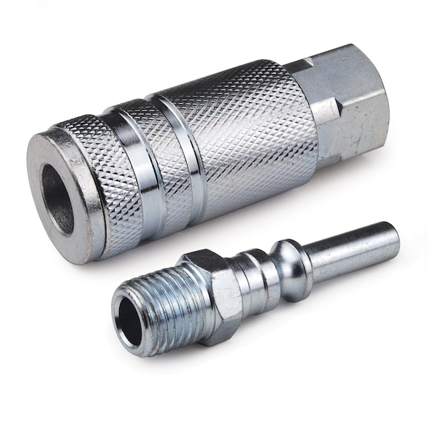 Primefit Lincoln Coupler w/ Male Plug, 2PCS LK1001-2 - main